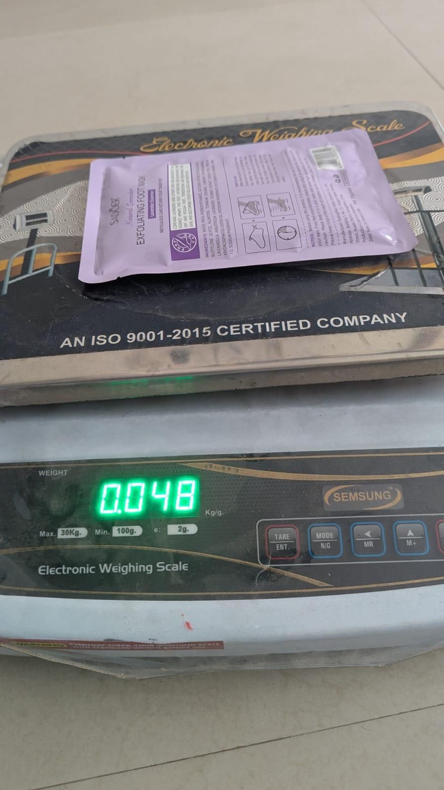 Exfoliating Foot Mask